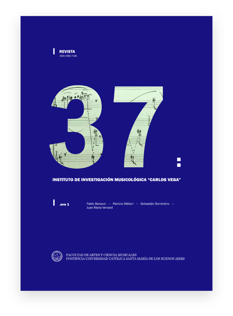 Revista del Instituto de Investigación Musicológica "Carlos Vega"