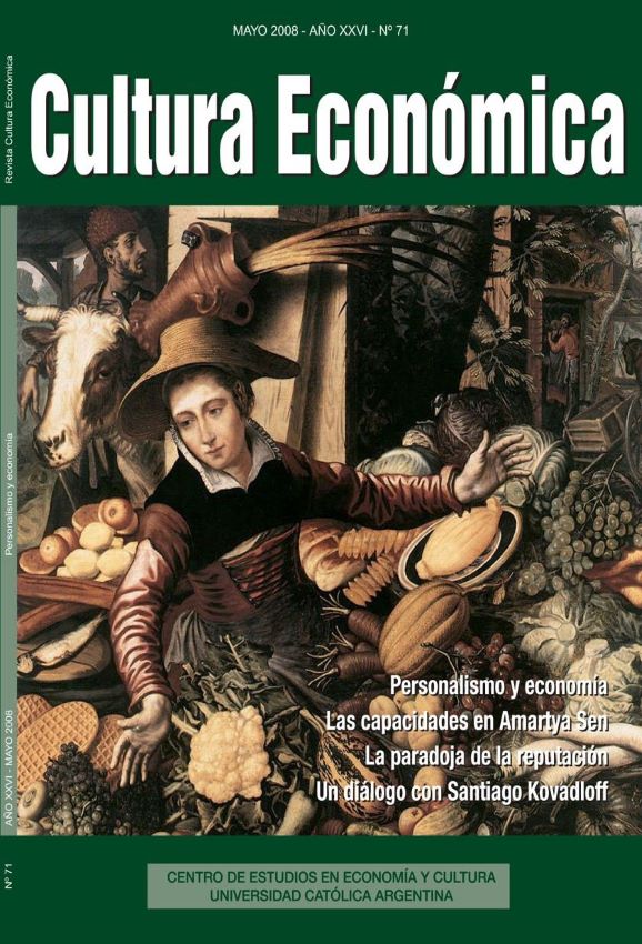 					Ver Vol. 26 Núm. 71 (2008): Personalismo y economía
				